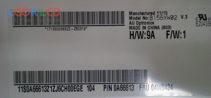 B156XW02 V3